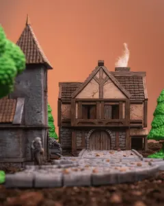 Tavern Miniature Inn Building