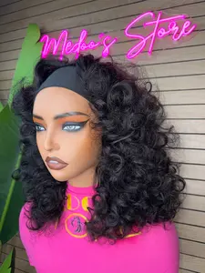 Headband bouncy wig 250 density