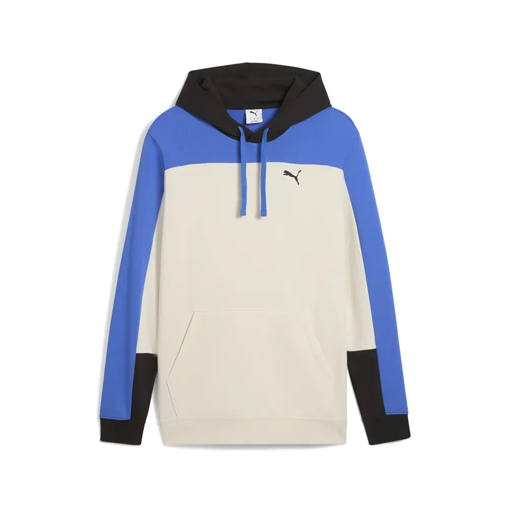 PUMA Mens Essentials Block Hoodie Casual Outerwear Casual - White