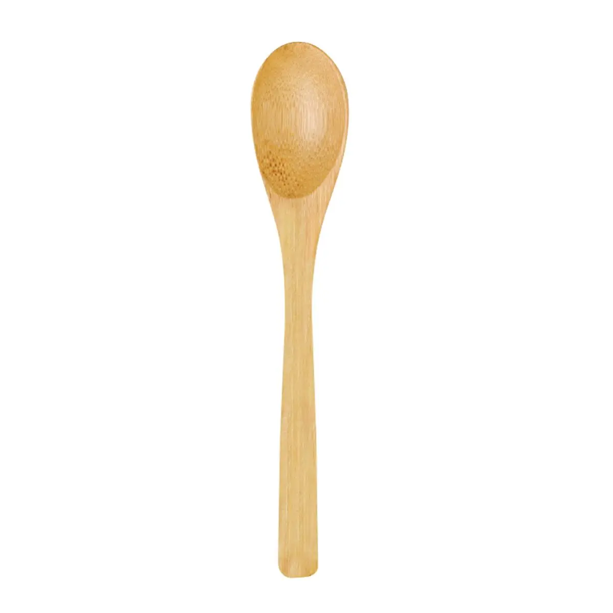 212 MAIN Rustic Natural Bamboo Spoons - 250 Pieces, 6.3 in Durable Disposable Kitchen Cutlery, 13.38 x 7.87 x 3.93 in Tableware for Cold & Hot Foods, Eco-Conscious Home Use, Biodegradable Spoons