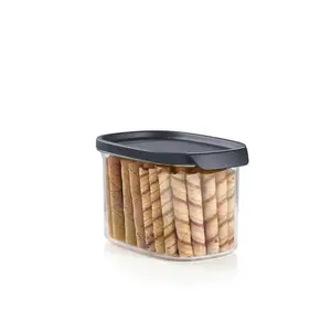 Tupperware Ultra Clear Oval Container 4½ Cup 1L Airtight Tritan Dishwasher Safe Food Storage Container for Countertops & Pantries