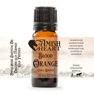 Blood Orange Essential Oil | Amish Heart | Organic & Refreshing