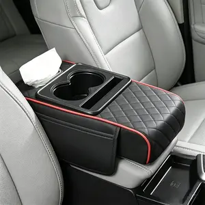 Car armrest box, practical car interior kit, can hold water bottles, tissue boxes, mobile phones, and store small items