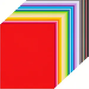 60 pieces of colored cardstock, 30 different colors of construction paper, printer paper, for printing, DIY card making, children's handicrafts, school supplies, Handmade Crafts