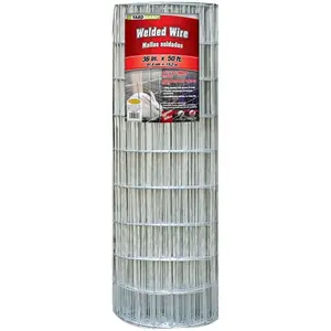 Yardgard  48 in. by 100 ft. 16 Gauge 1 by 1 in. Mesh Galvanized Welded Wire