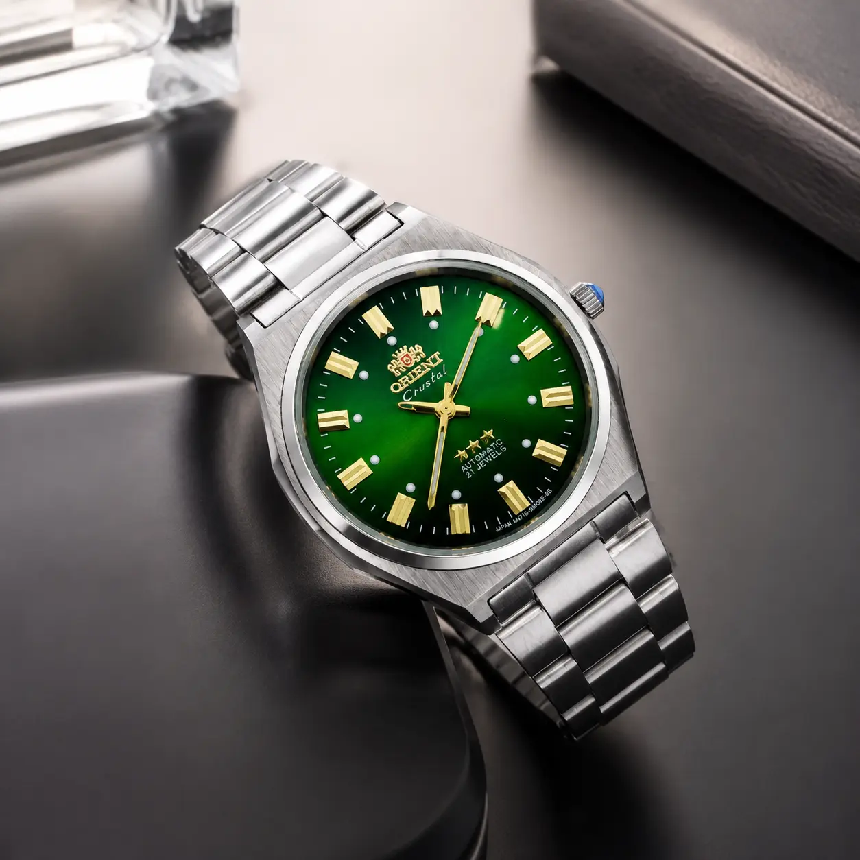 Pearlora AAA Grade Men's Luxury Multi-Function Full Steel Automatic Mechanical  Watch with Sapphire Crystal
