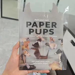 50pcs Paper Cat Origami Set - DIY Foldable Paper Cat Craft Kit, Create Your Own Adorable Kitten and Puppy Origami Art, Fun Craft Activity for All Ages,DIY Geometric Origami Cat Dog Kit, Handmade Animal Folding Paper Set, 50 Sheets Multi-Designs