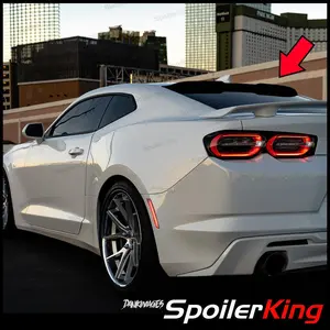 Chevy Camaro 2010-2024 Rear Window Roof Spoiler XL w/ Center Cut (380RC)