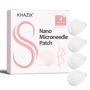 4pcs Hyaluronic Acid Micro-Needlepatches Dermabrasion, Improve Skin Appearance Within 8 Hours, Microneedle Length 0.25mm, Facial Care Tools, Facial Care Instrument