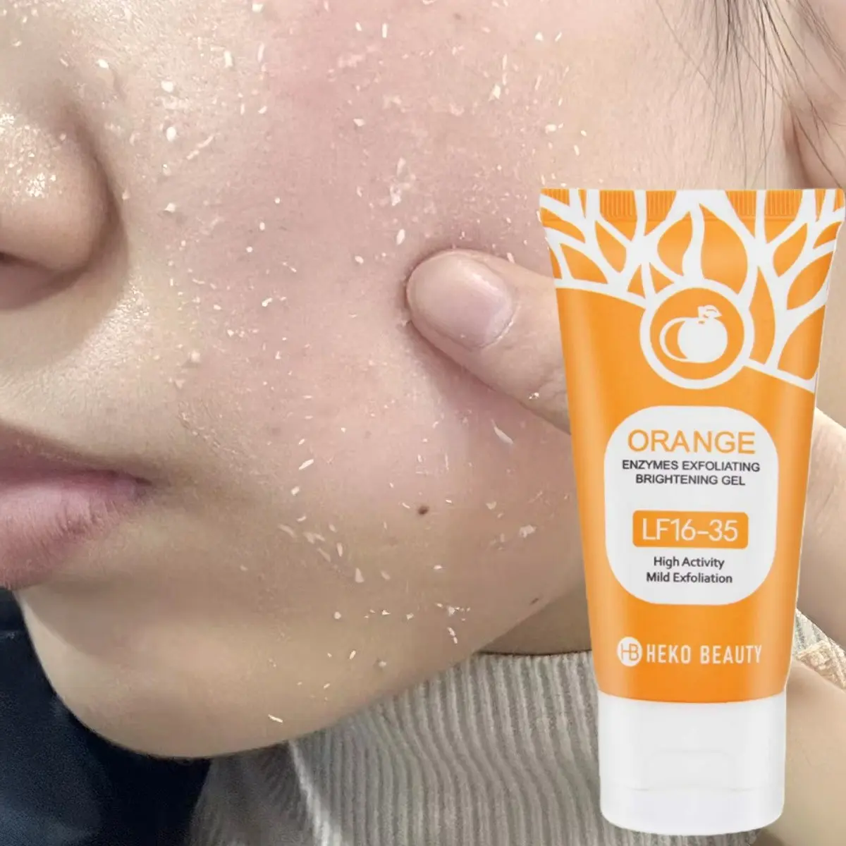 Deep Cleansing Face Gel Cleanser with Citrus Extract, Brightening, Gentle, Plant-Based, Pore Cleaner, Long-Lasting Hydration, Gel Texture, Unisex, Low Allergy Formula, Cleansing Hydrating