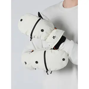 Nobaday High-Five Mittens White