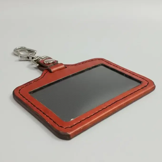 The Wayfinder - Leather ID Badge Holder & Luggage Tag