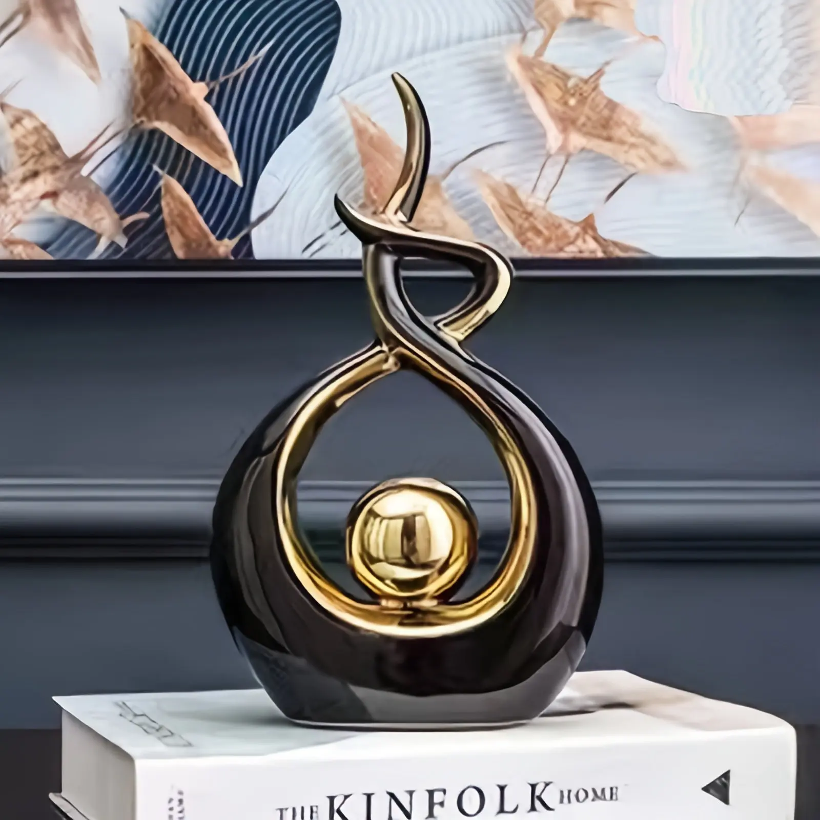 Modern Art Ceramic Sculptures For Home Decoration
