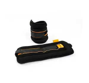 5lb Pair Ankle & Wrist Weights (2pcs, Each One is 2.5LBS), Adjustable Strap