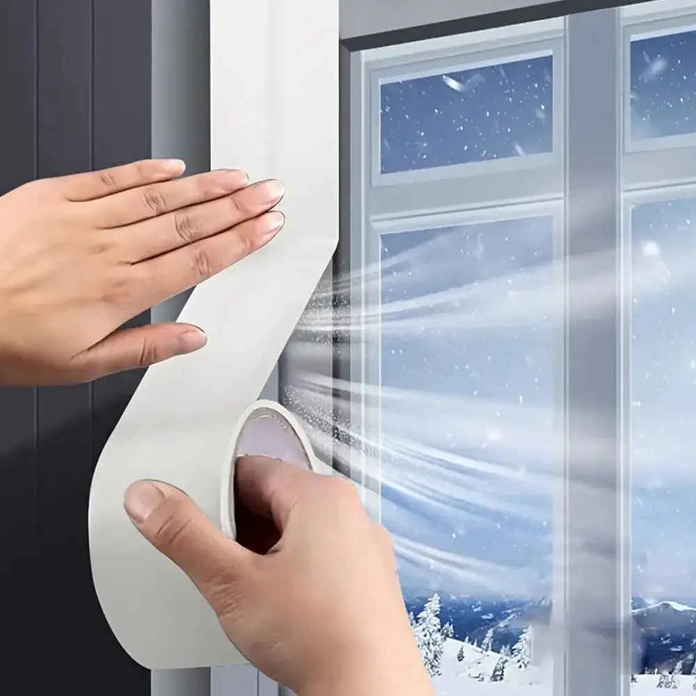Window Sealing Tape, Window Gap Soundproof Sealing Tape, High Adhesive Traceless Rug Tape