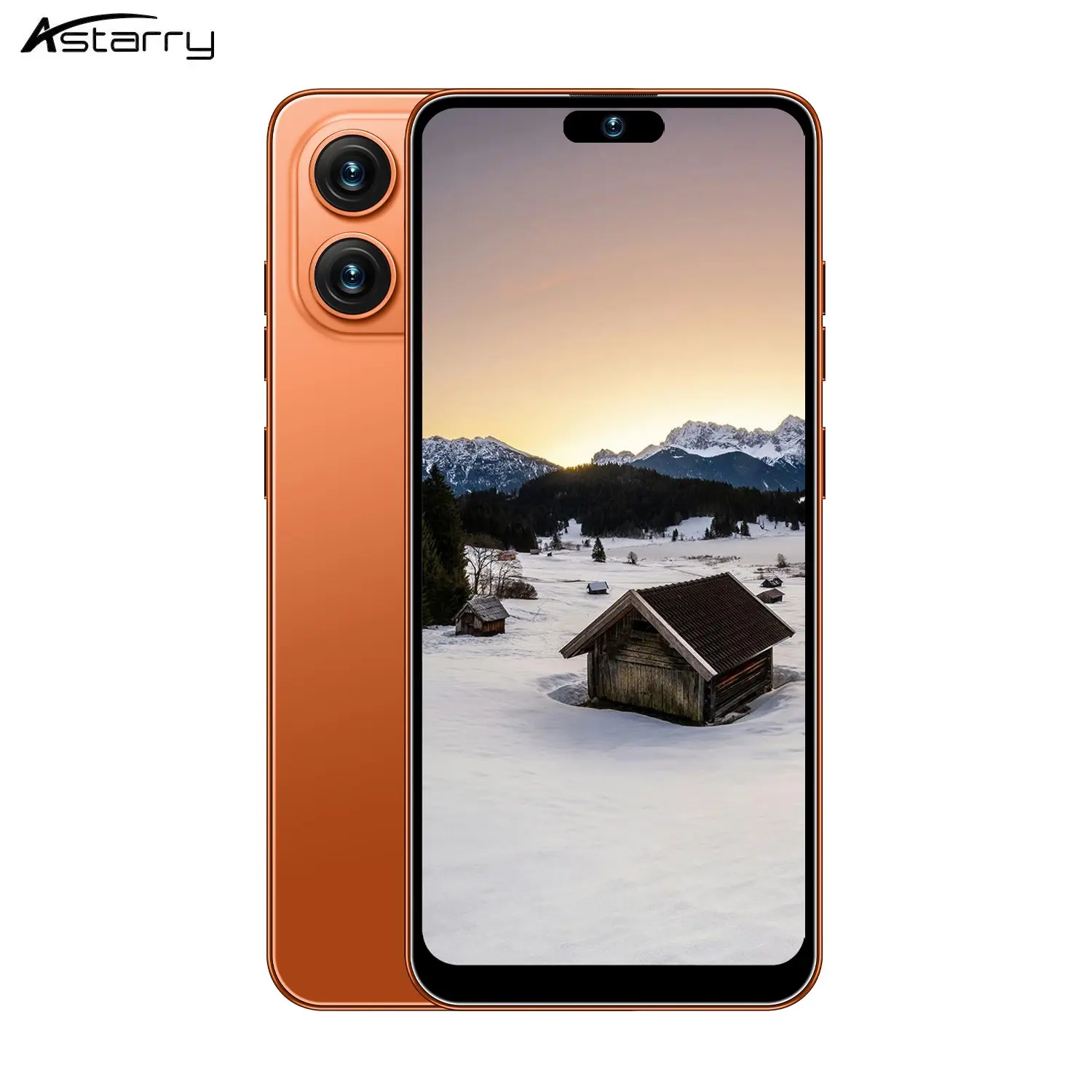 Astarry-17 Pro Max smart phone, Cellphone, Android Mobile Smartphone, ultra-clear display 4+64GB ROM 6.93-inch screen 5+13MP camera 8-core processor Android 10.0 battery 4100mA dual card dual standby global unlocking 4G network face recognition thin body
