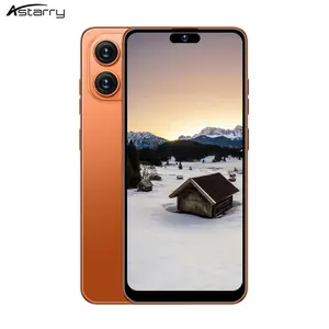 Astarry-17 Pro Max smart phone, Android Mobile Smartphone, ultra-clear display 4+64GB ROM 6.93-inch screen 5+13MP camera 8-core processor Android 10.0 battery 4100mA dual card dual standby global unlocking 4G network face recognition thin body