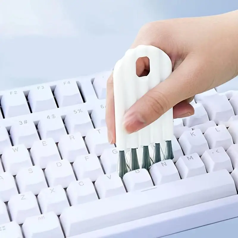 Multifunctional Computer Keyboard Cleaning Tool, 1 Count Keyboard Cleaning Brush, Keyboard Cleaning Kit, Keyboard Cleaner, Bathroom Gadgets, Cleaning Supplies