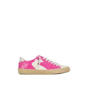 Robbie Sneaker - Hot Pink Snake