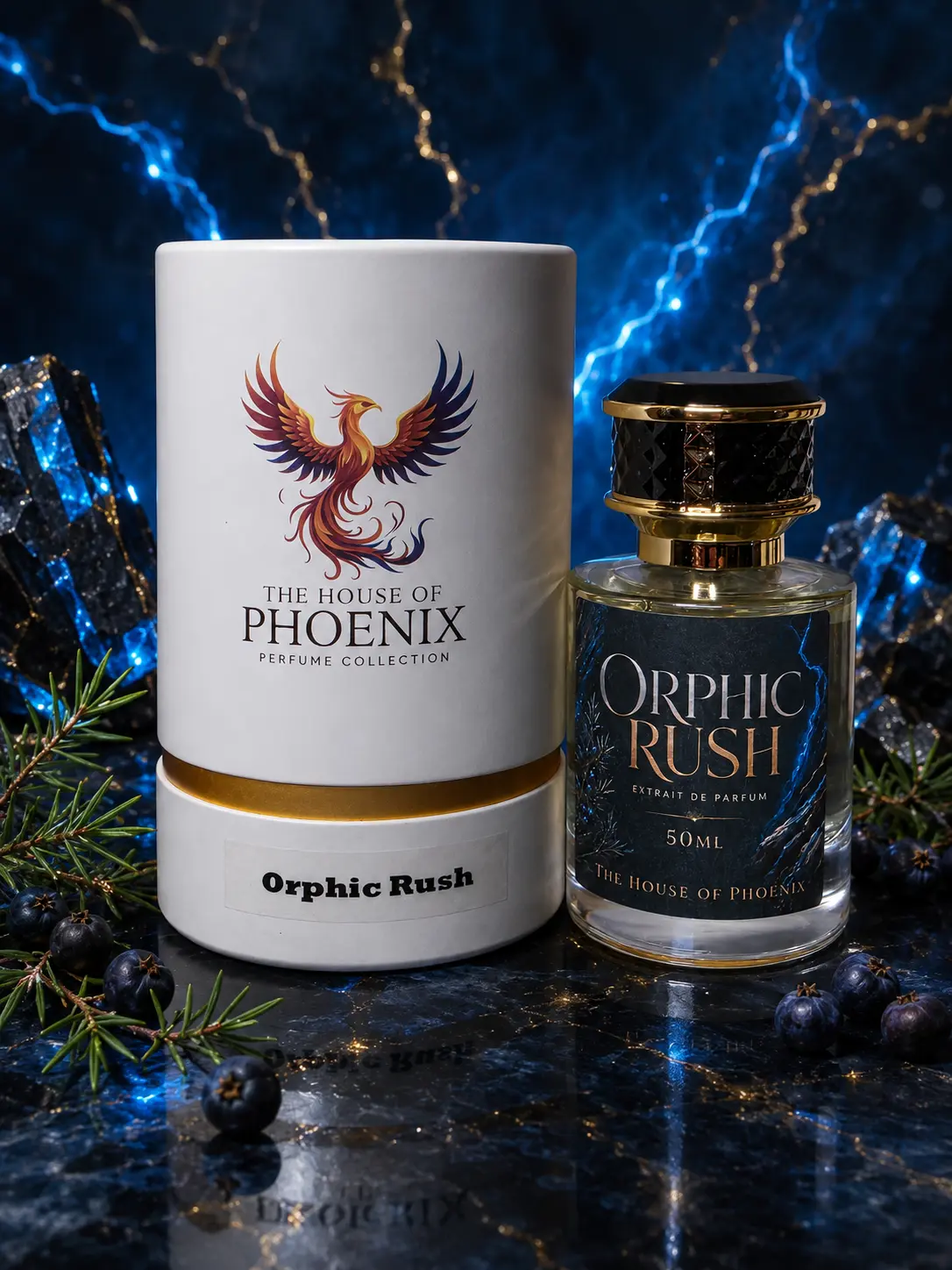 Orphic Rush Extrait De Parfum Spray Unisex 50ML by The House of Phoenix