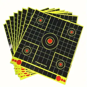 10/20pcs Reactive Splatter Shooting Targets- High Visibility Silhouette- Instant Feedback for Marksmanship Training and Shooting Drills Darts Boards