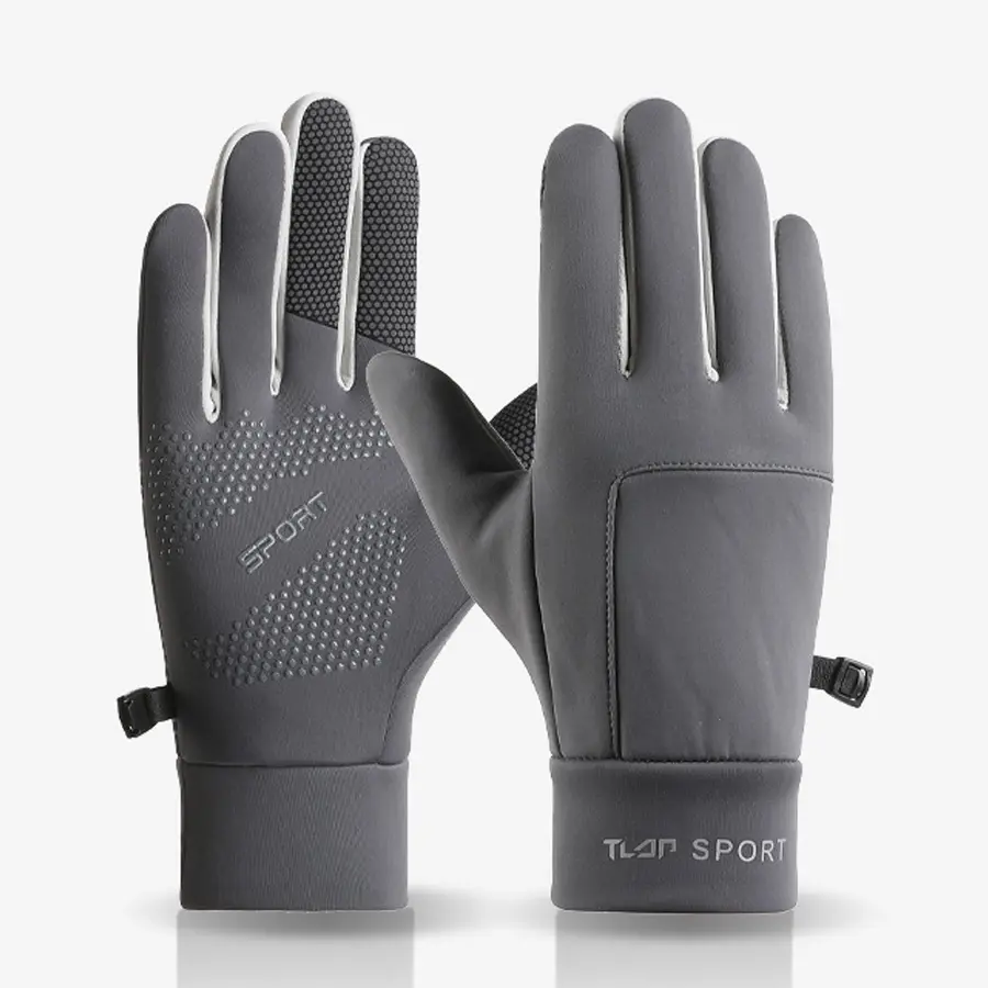 Universal Thermal Outdoor Sports Gloves for Women and Men - Water-Resistant, Windproof, Touchscreen-Compatible, Textured Grip - Ideal for Cold Weather Running, Cycling, Driving
