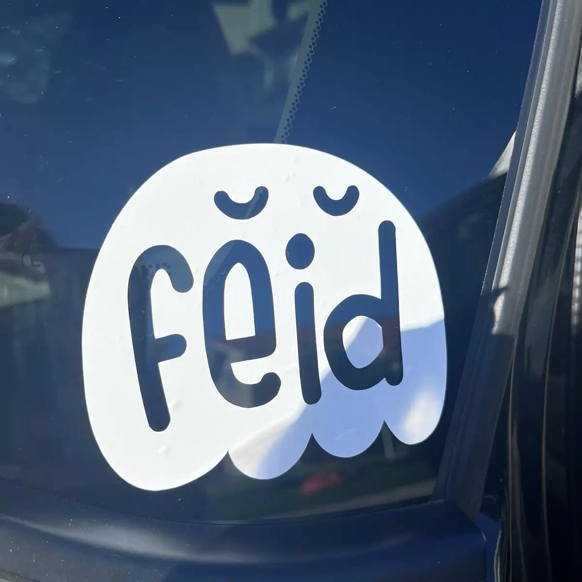 Feid ferxxo ghost decal