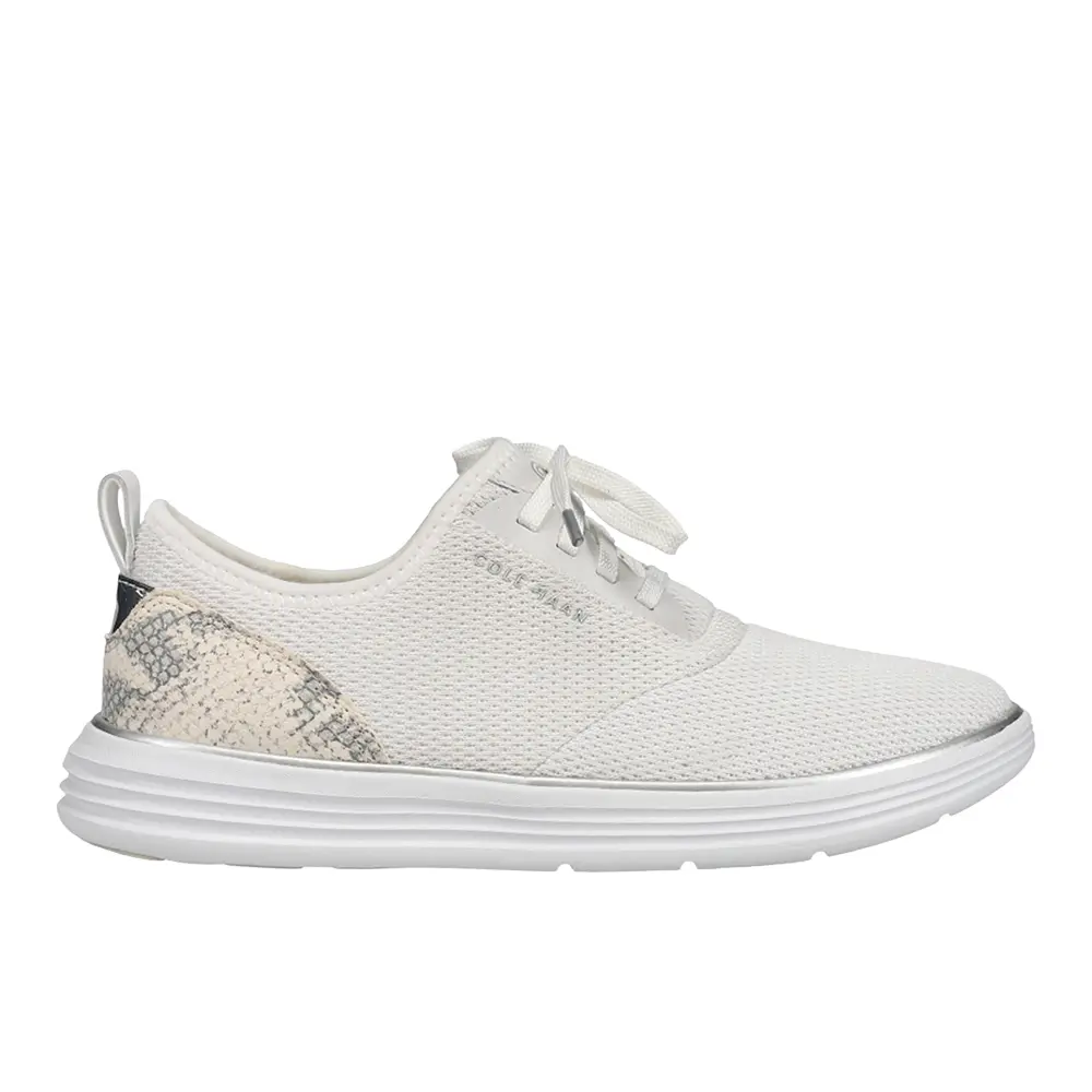 Cole Haan Womens Grandsport Journey Lace Up Sneakers Shoes Casual - White