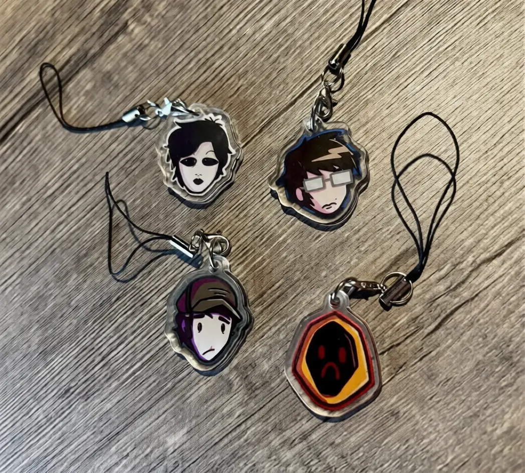 Marble Hornets Acrylic Charms
