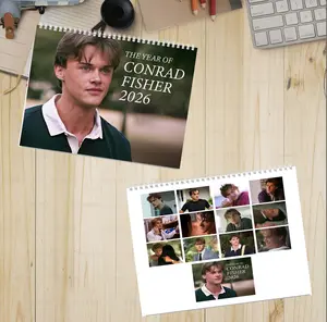 Conrad Fisher 2026 Wall Calendar