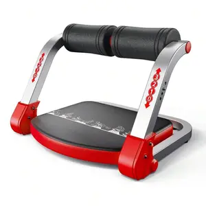 Sit-Up Exercise Equipment, Ab Crunch Machine Roll-up Machine, Abdominal Workout Machine for Home Gym, Core Ab Exercise System Trainer, dealsforyoudays