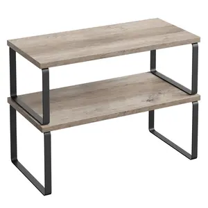 Set of 2 Kitchen Counter Shelves