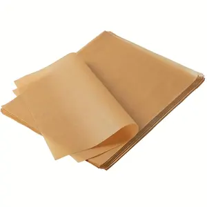 100 Sheets Unbleached Parchment Paper, 12x16 Inch Pre-Cut Non-Stick Baking Paper, Ideal for Cookies, Bread, Cake, Meat, Pizza, Oven, Air Fryer