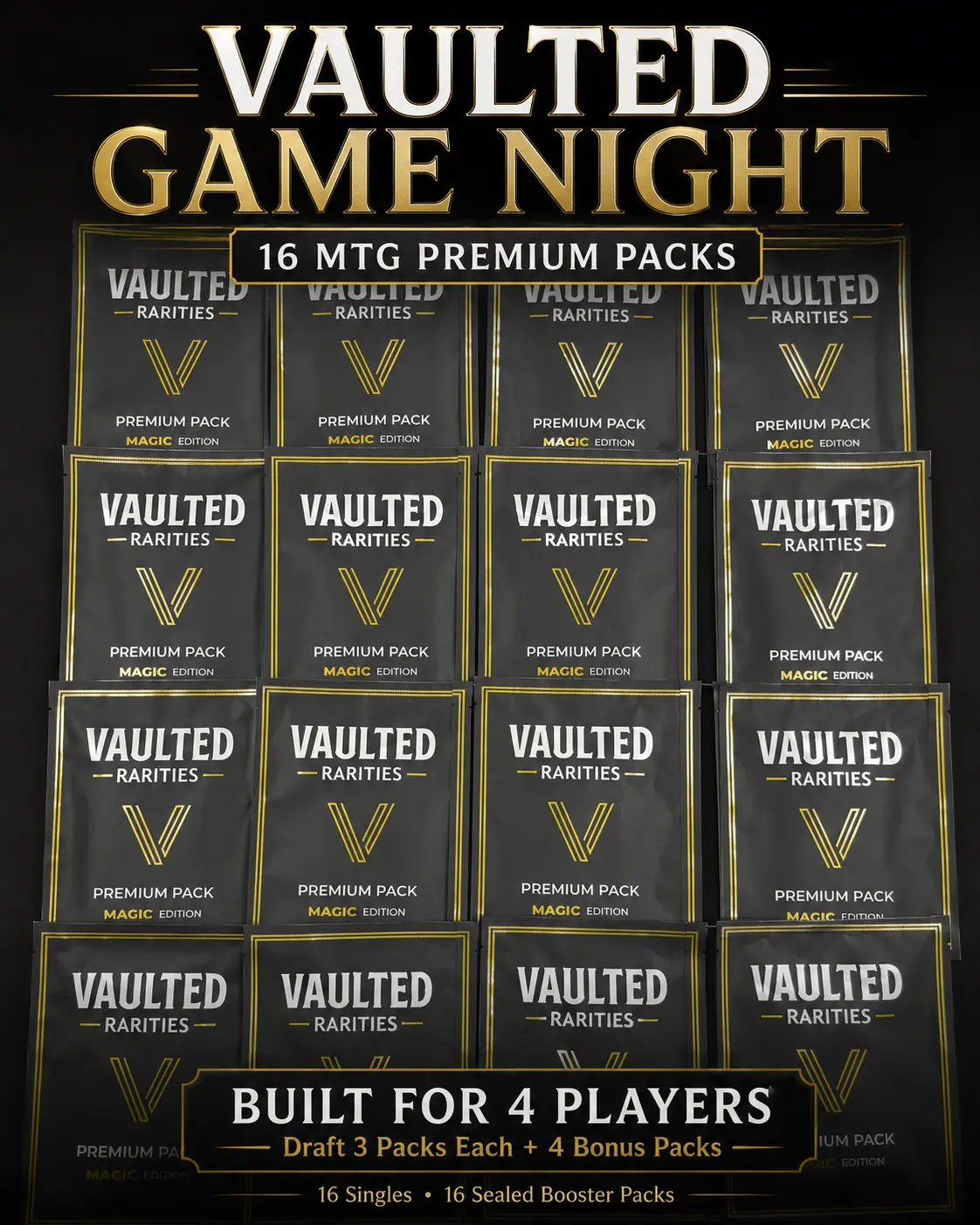 Vaulted Game Night - 16 MTG Premium Packs