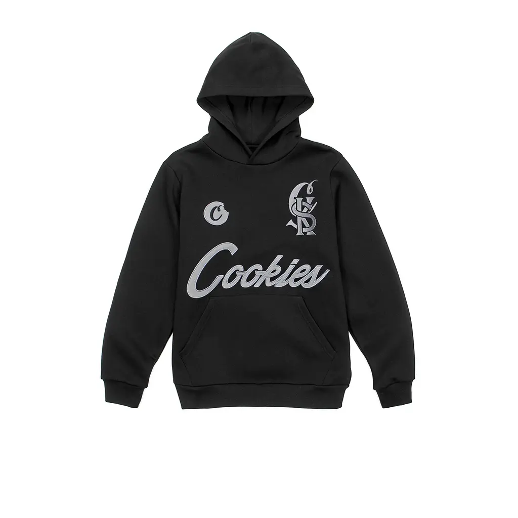 Cookies Men's Embroidered Pullover Hoodie - Legacy Casual Long Sleeve Streetwear Sweatshirt with Kangaroo Pocket, Imported Menswear Top, XL, Hoodies