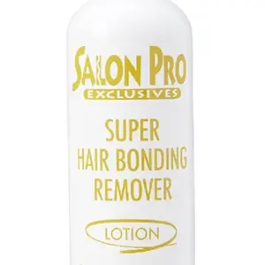 Salon Pro Super Hair Bonding Remover Lotion, 4 oz Hair Removal Solution for Haircare & Styling Treatments