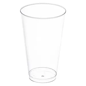 16 oz. Crystal Clear Plastic Disposable Tall Iced Tea Cups