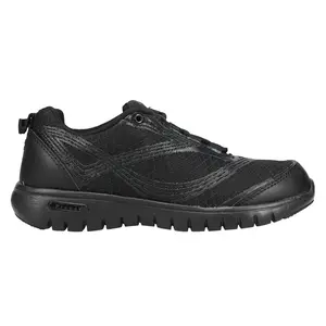 Propet Womens Travellite Walking Walking Sneakers Shoes - Black