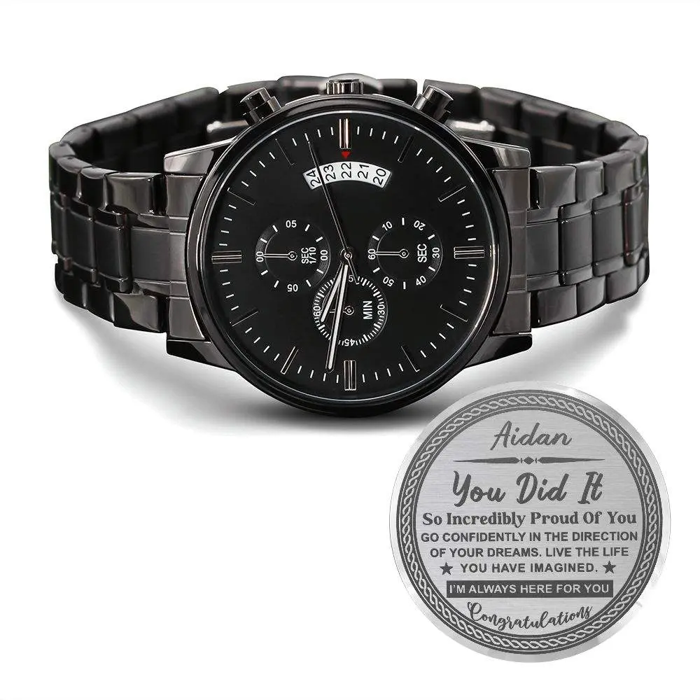Personalized Watch To Celebrate Success