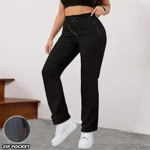 Women’s casual athletic solid-color straight-leg pants with an elastic drawstring waist and pockets—jogging/casual workout pants for the gym; an ideal choice for spring and summer home outfits. Cargo Scrub,Summervibes