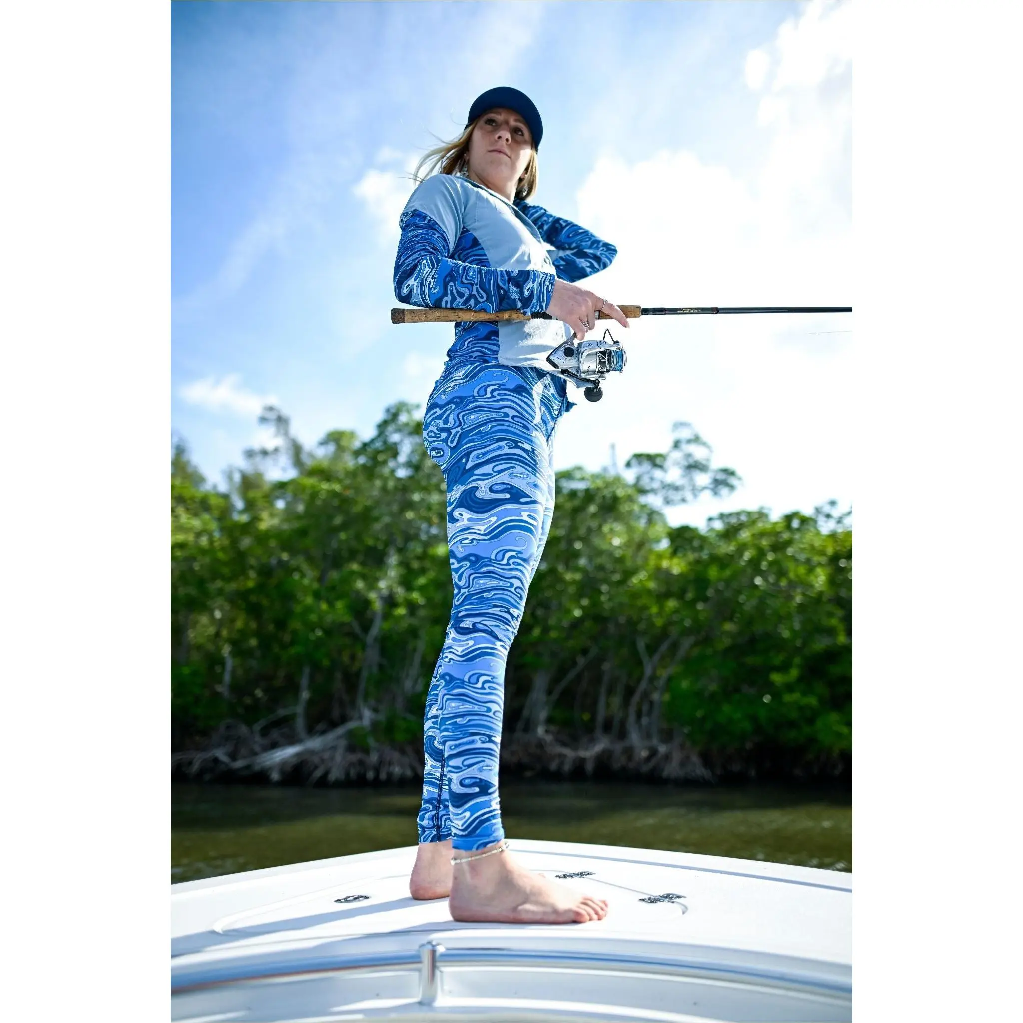 FisheWaters High-Waisted Leggings