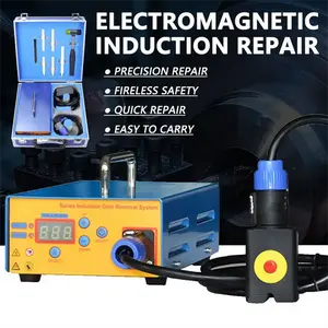 Car Electromagnetic Induction Dent Repair Instrument with Tool Storage Box Multifunction Induction Heater Quickly Remove Auto Body Door Tiny Dents Automobile Repair Plant Equipment