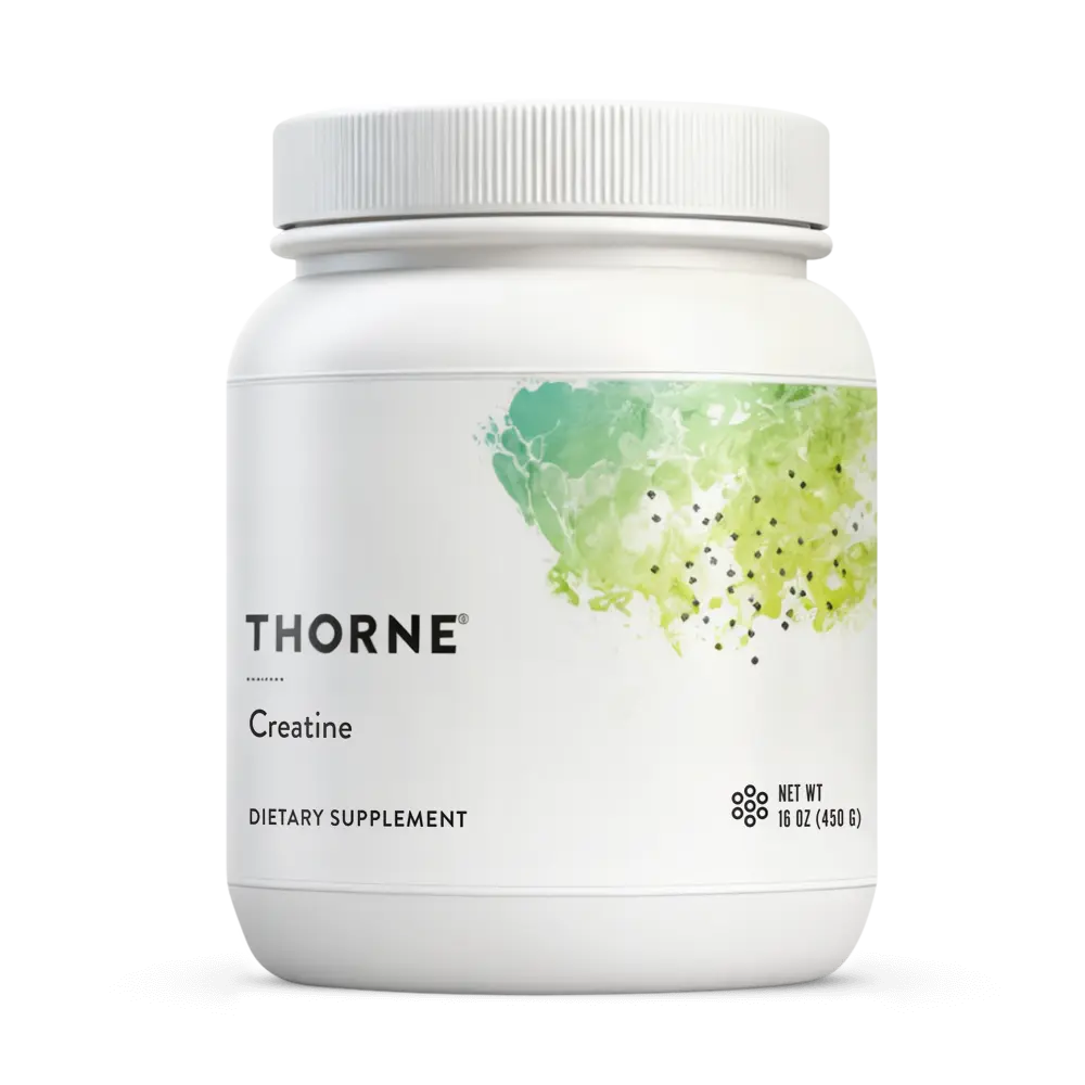 Thorne Creatine Monohydrate Amino Acid Powder 16 Oz Supports Muscles Cellular Energy for Improved Strength Endurance Fitness Supplement US Certified - Organic Protein powder Dietary Edible Vitamin