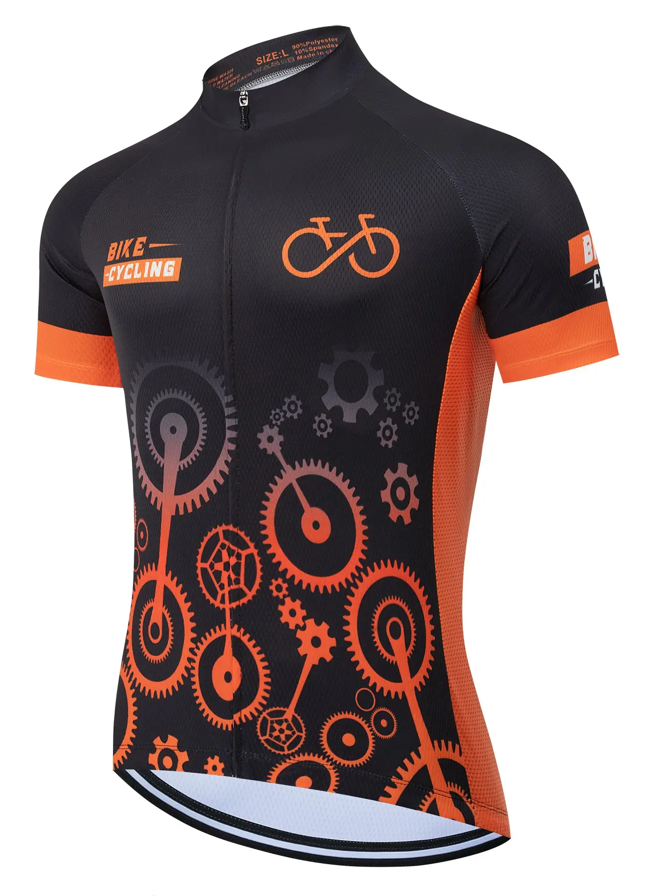 BIKE Cycling jersey Men's Cycling Shirt Summer Short Sleeve Quick-dry MTB bike Ropa Ciclismo Hombre Breathable Sport Wear Cyclist Jersey Sports Jersey Athletic Tops Sportswear Clothing