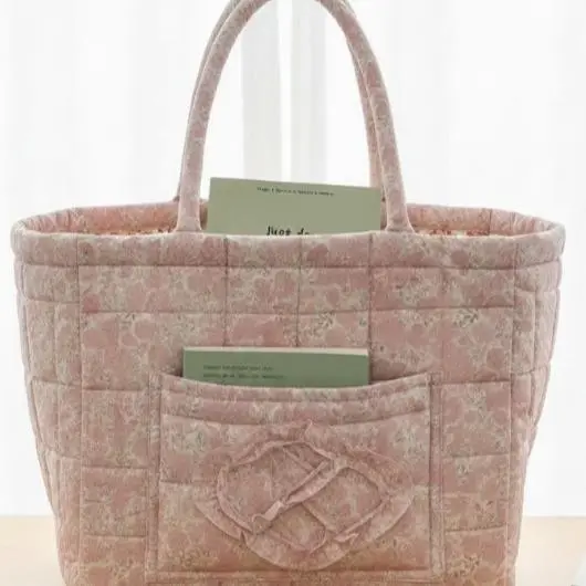 Pink Large Floral [Storage Basket]  