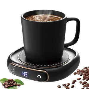 Coffee Mug Warmer with Auto Shut Off 3 Temp Settings for Desk Home & Office Beverage Milk Tea Hot Chocolate Warmer Plate