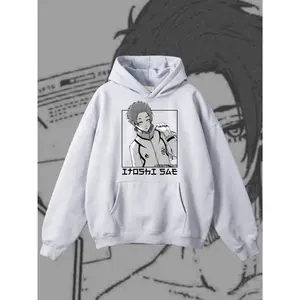 Unisex Hoodie Sae Itoshi, the perfect gift for a friend, boyfriend, girlfriend. Stylish Hoodie for Blue Lock anime fans Classic Cotton