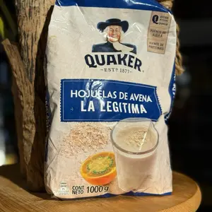 Quaker Avena Oatmeal 1000g - Hojuelas de Avena La Legitima Instant