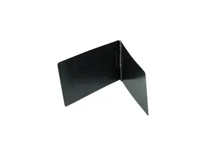 Smead 81132 End Opening PressGuard Report Cover, Prong Fastener, Legal, Black