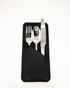 Leather Cutlery Holder